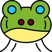 Frog Creative Icon Design vector