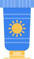 diseño de icono creativo de protector solar vector