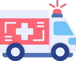 Ambulance Creative Icon Design vector