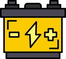 Battery Creative Icon Design vector