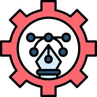 Gear Creative Icon Design vector