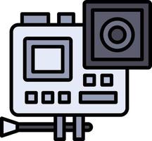 diseño de icono creativo gopro vector