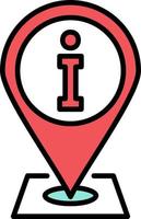 Location Creative Icon Design vector