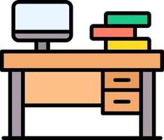 Desk Creative Icon Design vector