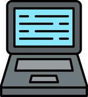 Laptop Creative Icon Design vector