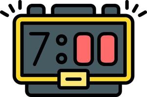 Alarm Creative Icon Design vector