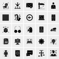 25 Universal Business Icons Vector Creative Icon Illustration to use in web and Mobile Related project