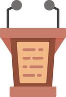 Lectern Creative Icon Design vector