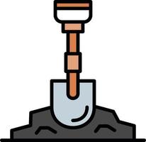 Shovel Creative Icon Design vector