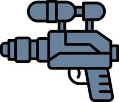 diseño de icono creativo de pistola de agua vector