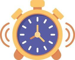 Alarm Clock Creative Icon Design vector