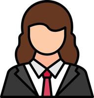 Lawyer Creative Icon Design vector