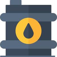 Oil Barrel Creative Icon Design vector