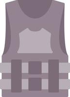 Bulletproof Vest Creative Icon Design vector