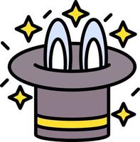 Magic Trick Creative Icon Design vector