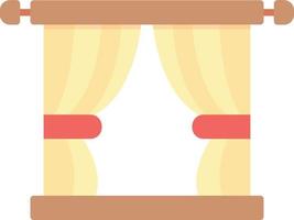 Curtain Creative Icon Design vector