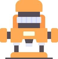 Router Machine Creative Icon Design vector