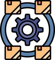 Machinery Creative Icon Design vector