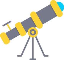 diseño de icono creativo de telescopio vector