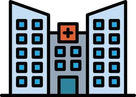 Hospital Property Creative Icon Design vector