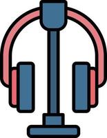 Headphone Creative Icon Design vector