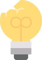 Light Bulb Creative Icon Design vector