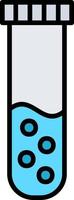 Test Tube Creative Icon Design vector