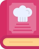 Cook Book Creative Icon Design vector