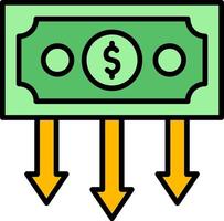 Inflation Creative Icon Design vector