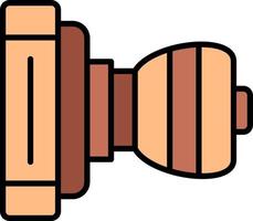 Door Knob Creative Icon Design vector