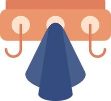 Coat Rack Creative Icon Design vector