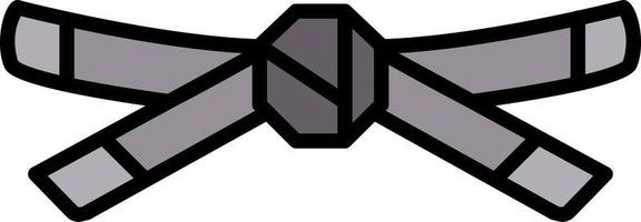 Black Belt Creative Icon Design vector