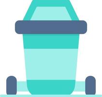 Dustbin Creative Icon Design vector