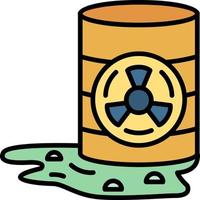 Toxic Waste Creative Icon Design vector