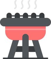 diseño de icono creativo de barbacoa vector