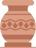 Vases Creative Icon Design vector
