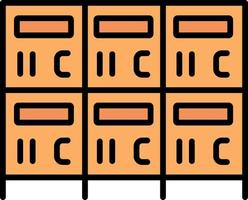 Locker Creative Icon Design vector