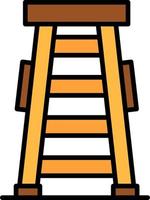 Ladder Creative Icon Design vector