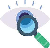 Eye Test Creative Icon Design vector