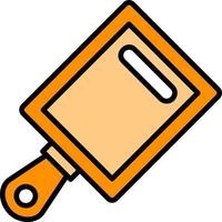 Cutting Board Creative Icon Design vector