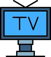 diseño de icono creativo de tv vector