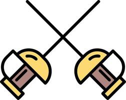 Swords Creative Icon Design vector