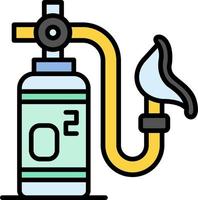 Oxygen Mask Creative Icon Design vector