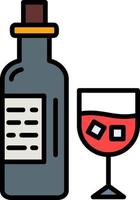 Wine Creative Icon Design vector