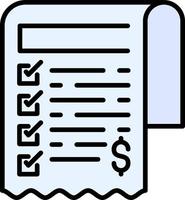 Bill Creative Icon Design vector