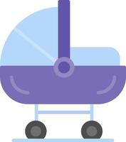 Baby Crib Creative Icon Design vector