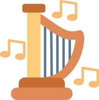 Harp Creative Icon Design vector