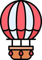 diseño de icono creativo de globo de aire caliente vector