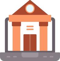 Online University Creative Icon Design vector