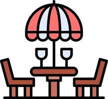Patio Creative Icon Design vector